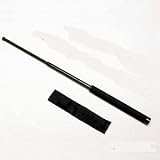 16 Black Steel Expandable Baton with Nylon Sheath Holster