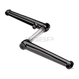 Profile BMX Cranks 175mm with Ti Spindle Black (no BB)