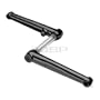 Profile BMX Cranks 175mm with Ti Spindle Black (no BB)