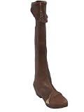 DUSICA DUSICA 3B Split Platform Boot in Brown Reptile