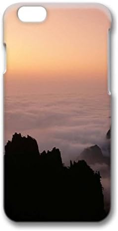 iPhone6/6S Case,[4.7Inch]Hard Plastic Bumper,Full-Body Rugged 3D Print Technology Case,Hybrid Fancy Colorful Pattern,Tough Armor Case,Interior Cover,Non-slip Case-Peaks Above Clouds