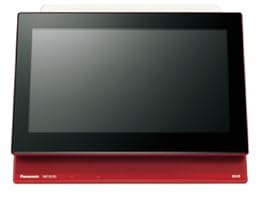 Panasonic ブルーレイディスクプレイヤー搭載 ポータブル地上デジタルテレビ レッド DMP-BV300-R