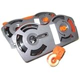 IBM Selectric II Typewriter ribbons Combo pack of two (2) ribbons and one (1) correction tape - by FJA Products