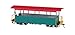 Bachmann BAC26001 On30 Spectrum Excursion Car, Green/Red Roof
