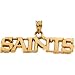 New Orleans Saints NFL Name Pendant Gold(14K Yellow)