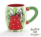 Art Of Him Christmas/Holiday Coffee Mug/Cup Designed By Artist Carla Grogan Beautiful Gift Item And Collectible Mug