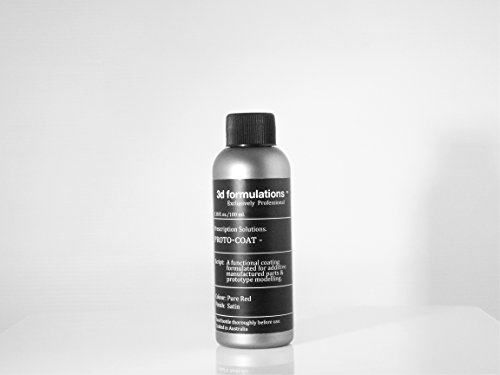 Proto-Coat - The world'st first functional coating formulated for 3d printed prototype modelling.& additive manufactured parts. Color: Pure Blue (Satin) Also available in 12 different colors.