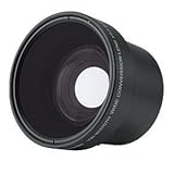 Panasonic ビデオカメラアクセサリー ワイドコンバージョンレンズ VW-W3707H-K