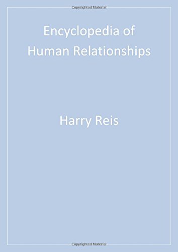 Encyclopedia of Human Relationships (Sage Reference Publication)
