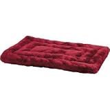 Extra Large Burgundy Slumber Pet Very Plush Crate Mat