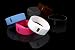 Waterproof Watches - Aqualoops Women's Waterproof Silicon Led watch (Black) with 3 interchangable bands
