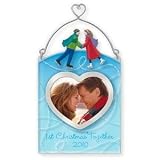 First Christmas Together Photo Holder 2010 Hallmark Ornament
