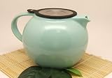 teapots-with-infuser Wholeleaf 4-cup Teapot with Stainless Steel Infuser & Lid 36 Oz., Aqua
