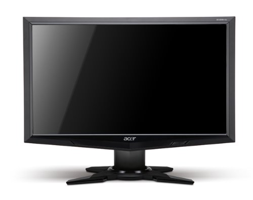 acer G5シリーズ 18.5インチワイドTFTモニタ 光沢 DVI-D/D-Sub入力 ブラック G195HQbd