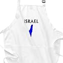 Israel Map T BBQ Apron