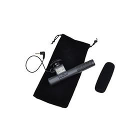 SG-108 Stereo Shotgun Microphone for Canon Nikon Pentax Olympus Panasonic D-SLR