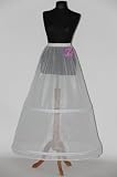 Reifrock 1526-2 Petticoat 2 Ringen/2 Reifen Umfang 250 cm verstellbar Gr.36-55