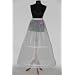Reifrock 1526-2 Petticoat 2 Ringen/2 Reifen Umfang 250 cm verstellbar Gr.36-55