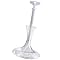 The Wine Enthusiast Decanter Brush - White