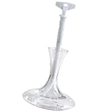 The Wine Enthusiast Decanter Brush- White