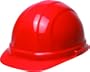 ERB 19134 Omega II Cap Style Hard Hat with Slide Lock, Red