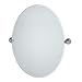 Gatco 4359LG Charlotte Large Oval Wall Mirror, Chrome