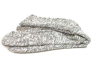 Wintersocken Wolle Farbe hellgrau. Gr. 43/46