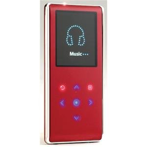Samsung YP-K3JQR K3 2 GB Slim Portable Media Player (Red)