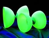 Diabolo Henry Jazz phosphoreszierend (Inkl. Staebe und Schnur)