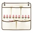 Vine Floral Pockets Wall Organizer