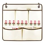 Vine Floral Pockets Wall Organizer by Banana Fish