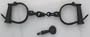 Antique Replica Pirate Handcuffs - Iron Jailor Cuffs