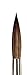 da Vinci Oil & Acrylic Series 1600 Maestro Oil Paint Brush, Round Kolinsky Red Sable, Size 12
