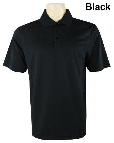 Firethorn Golf Mens F-Dry Performance Pique Polo 