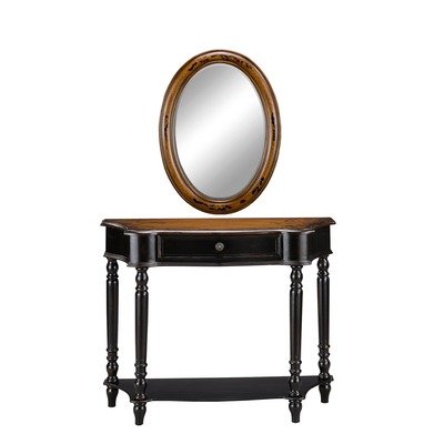 Aged Brown Console and World 75761