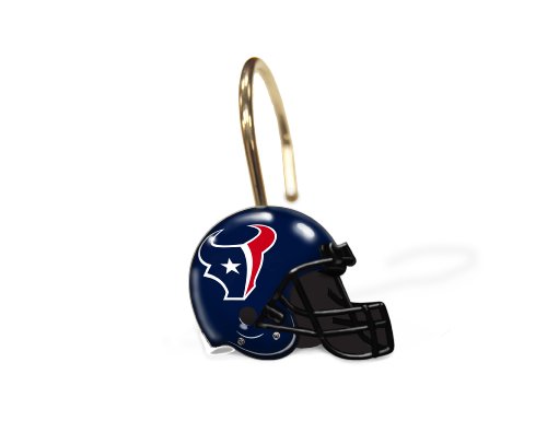 NFL Houston Texans Set Curtain Rings