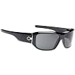 Spy Lacrosse Sunglasses - Spy Optic Addict Series Polarized Sportswear Eyewear - Black/Grey