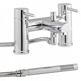 C/P Lever Deck Mounted Bath Shower Mixer