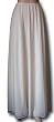 Long Chiffon Skirt, Ivory, Size Large, Last one