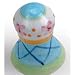 1-1/4" Dia Hand Painted Porcelain Marrakesh Knob