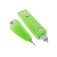 iShoppingdeals - for Nintendo Wii Remote and Nunchuck Controller Soft Silicone Cover Skin Case, Green