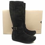 Hush Puppies boots next to box