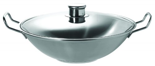 Wok Bo-lang i aus Edelstahl inkl. Zubehör-Set 