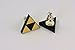 Triforce Stud Earrings - Legend of Zelda - Laser Engraved Acrylic - Laser Cut