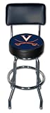 Virginia High Back Swivel Bar Stool
