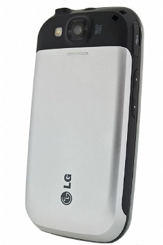 LG GW620 ETNA Unlocked Cell Phone with 5MP Camera, Touchscreen,Wi-Fi, GPS Navigation, 3G - Unlocked Phone - International Version - Black