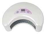 USpicy CRESCENT USND-1801 18W LED Nail Polish Dryer / Lamp / Light for Curing Gelish & LED Gels(White), Upgraded with Digital Countdown Timer 30s-90s, SPA Equipment