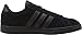 adidas Men's Baseline Fashion Sneaker, Black/Black/Black, 11 M US
