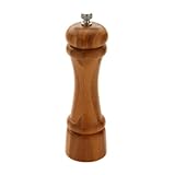 MIU 8-Inch Bamboo Peppermill with Stainless-Steel Gear