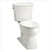 Read Kelston Comfort Height Two-Piece 1.28 gpf Elongated Toilet Finish: White Details Kelston Comfort Height Two-Piece 1.28 gpf Elongated Toilet Finish: White